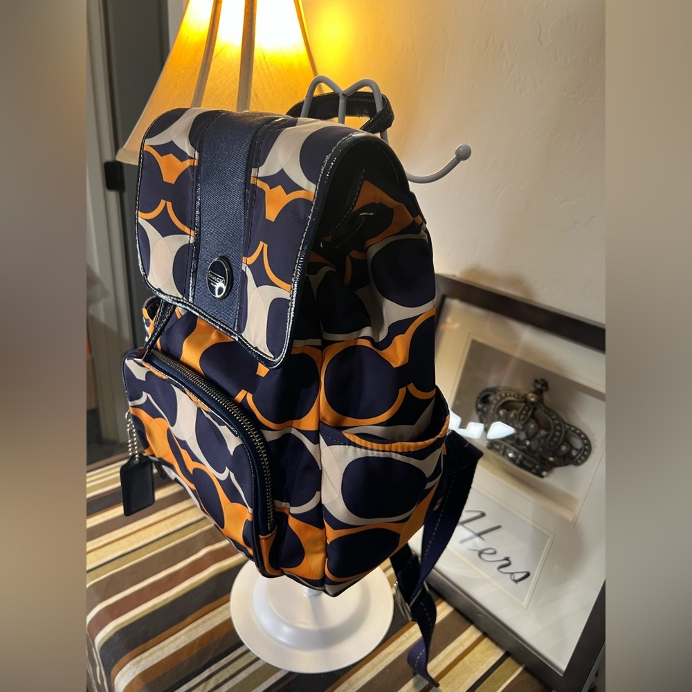 Coach 2013 Mini Nylon backpack Creed E1380-F23909 - Picture 4 of 16